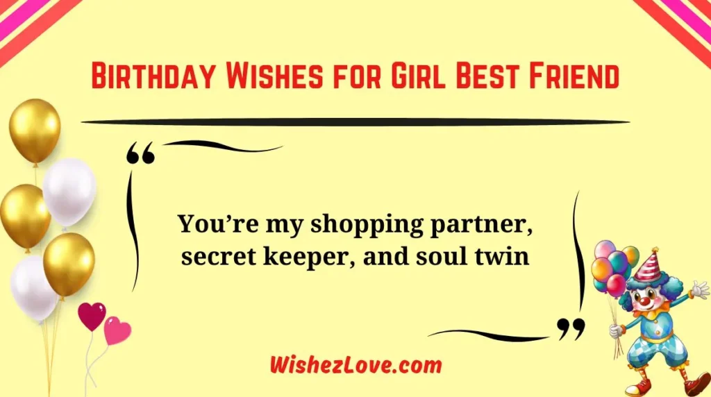 Birthday Wishes for Girl Best Friend