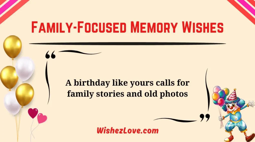 Family-Focused Memory Wishes
