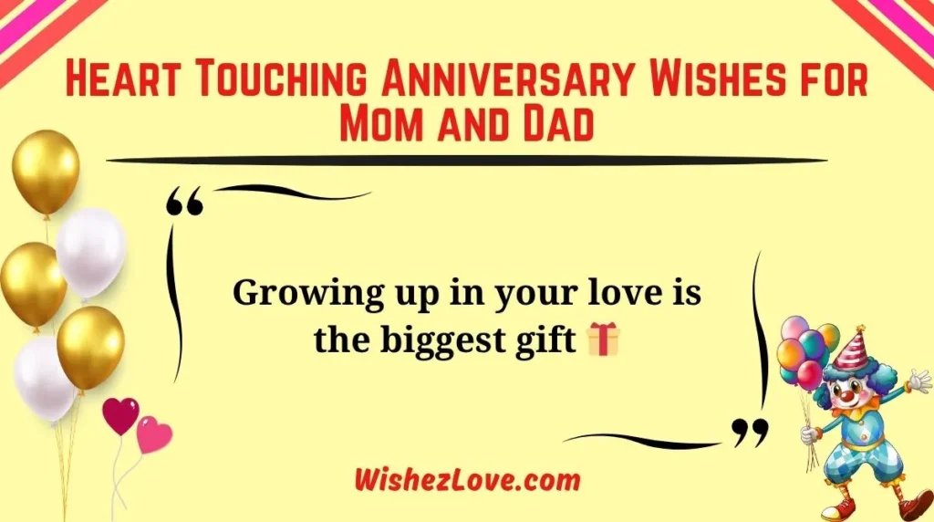 Heart Touching Anniversary Wishes for Mom and Dad