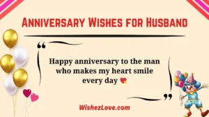 Anniversary Wishes for Husband