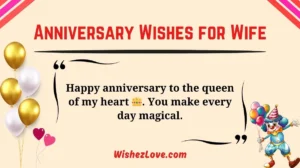 Anniversary Wishes for Wife