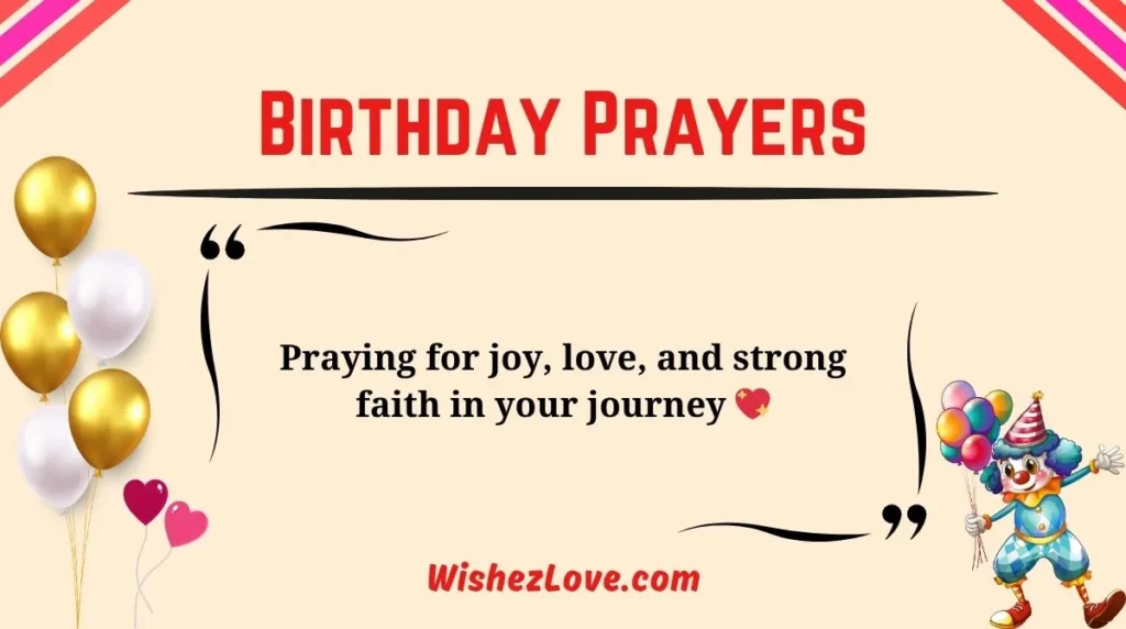 Birthday Prayers