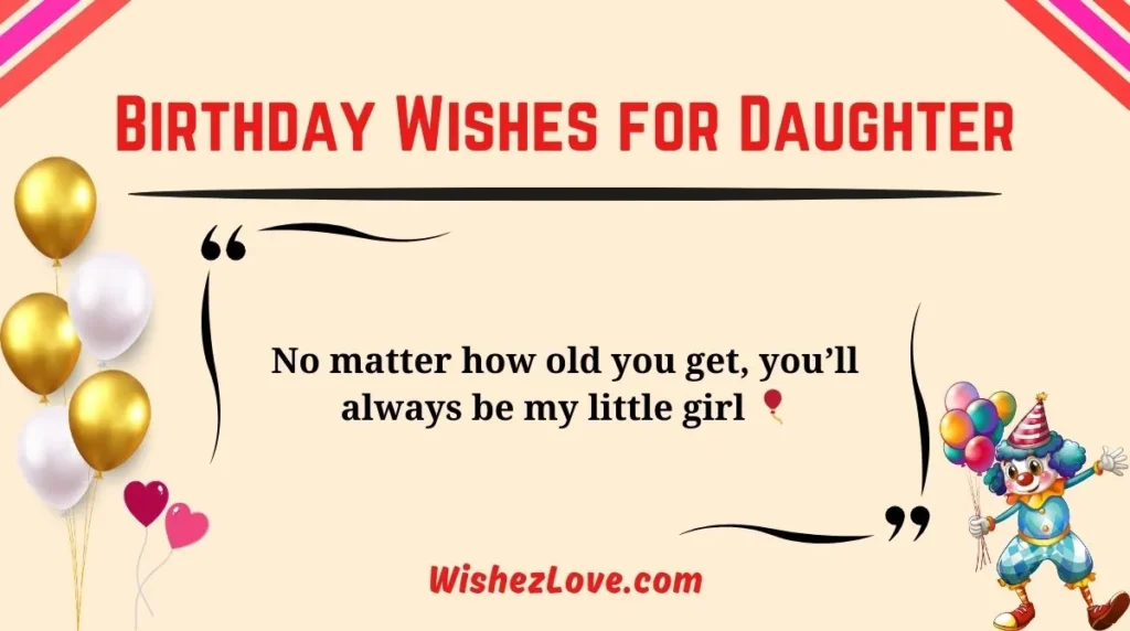 Birthday Wishes for Daughter
