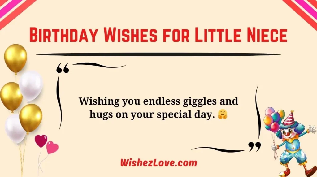 Birthday Wishes for Little Niece