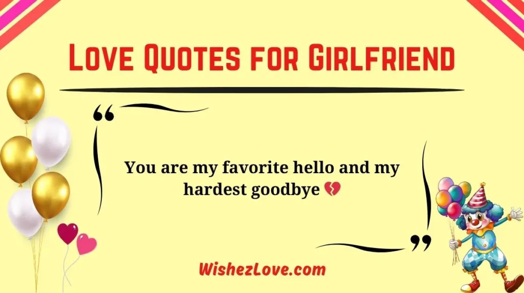 Love Quotes for Girlfriend