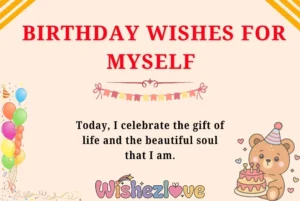 Birthday Wishes for Myself